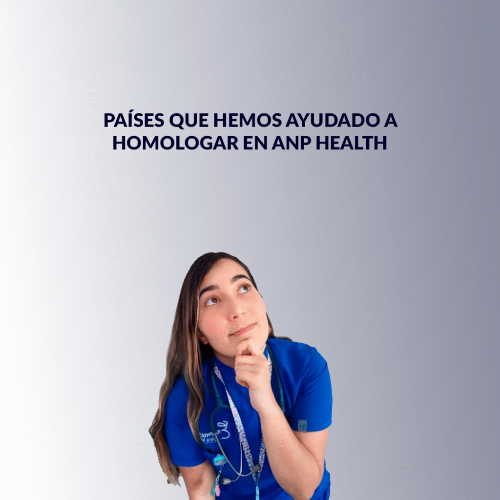 Países que hemos ayudado a homologar en ANP Health